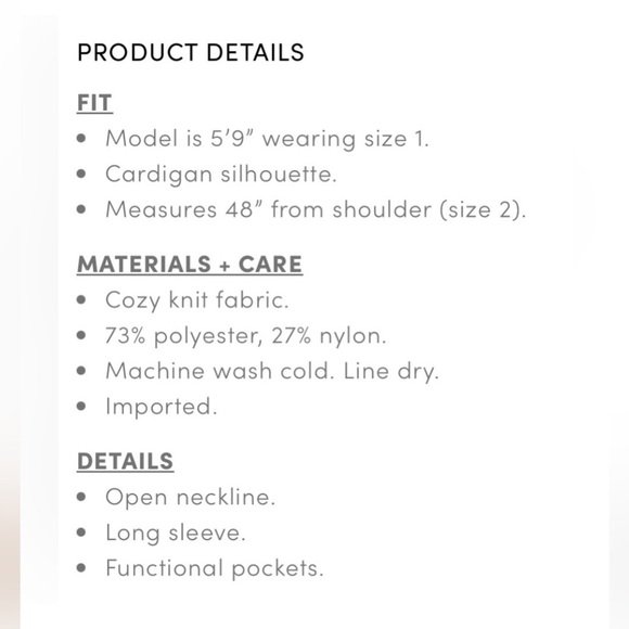 Torrid - Popcorn Duster Open Front Sweater - Picture 7 of 9